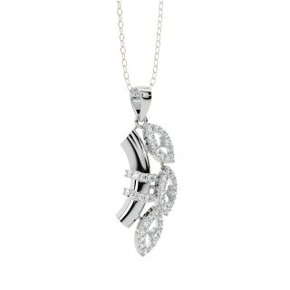 Elina Round Diamond Pendant